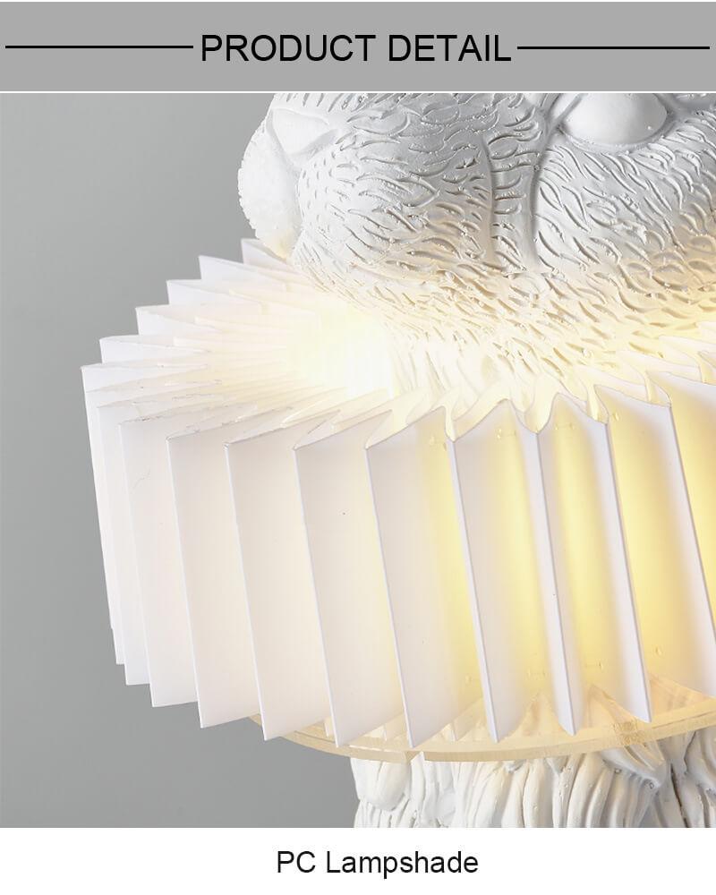 Modern Creative Resin Rabbit LED 1-Light Table Lamp Cuvalon