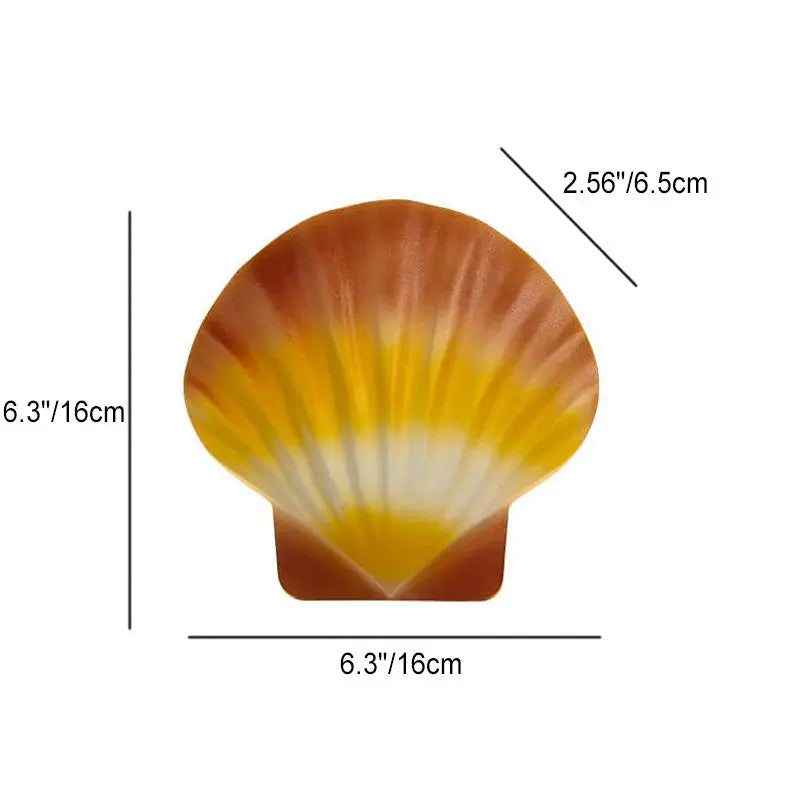 Outdoor Creative Shell Design Aluminum LED Waterproof Wall Sconce Lamp Cuvalon