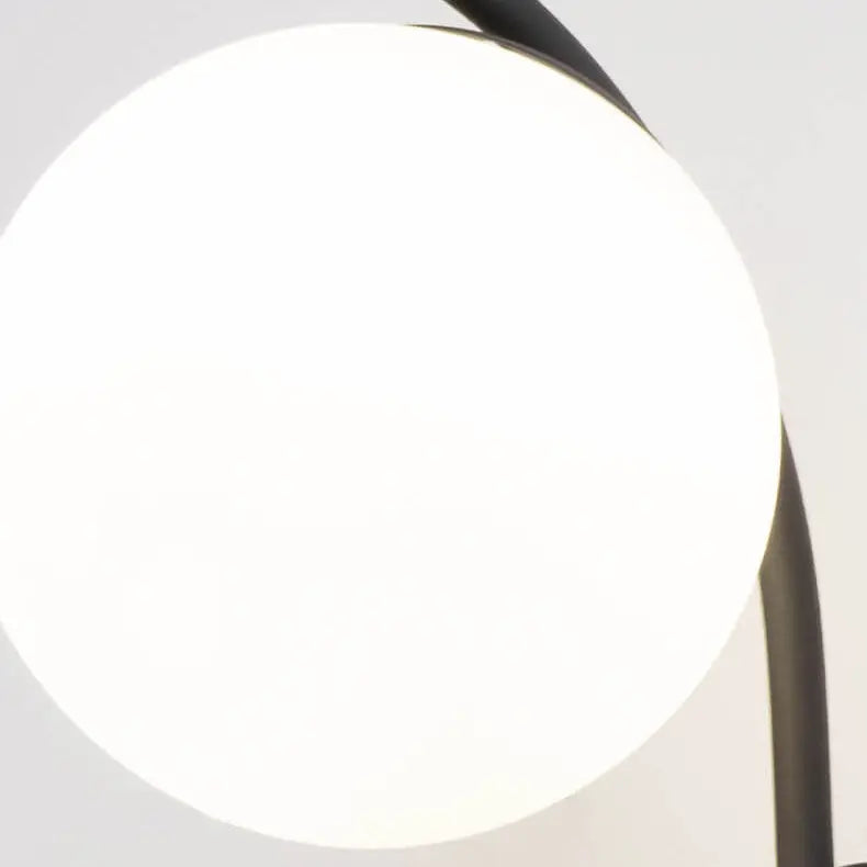 Nordic Arc Glass Globe 1-Light  Wall Sconce Lamp Cuvalon