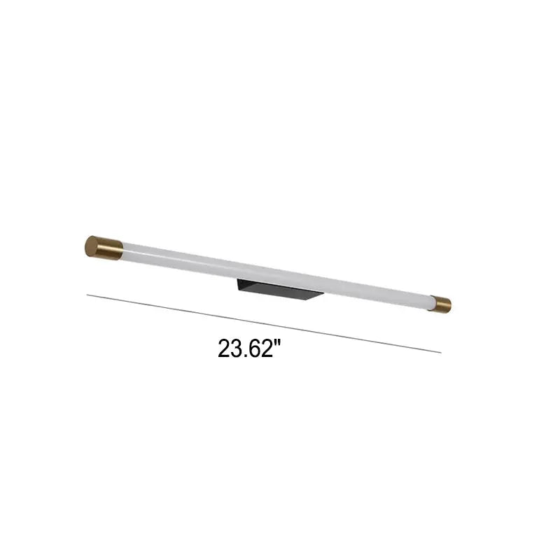 Modern Minimalist Vanity Thin Tube PC LED  Wall Sconce Lamp Cuvalon