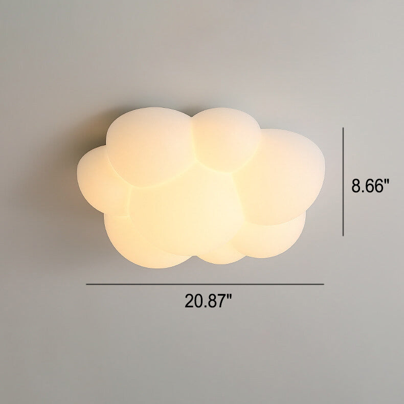 Modern Minimalist Cat Claw Cloud Kids LED Flush Mount Ceiling Light Cuvalon