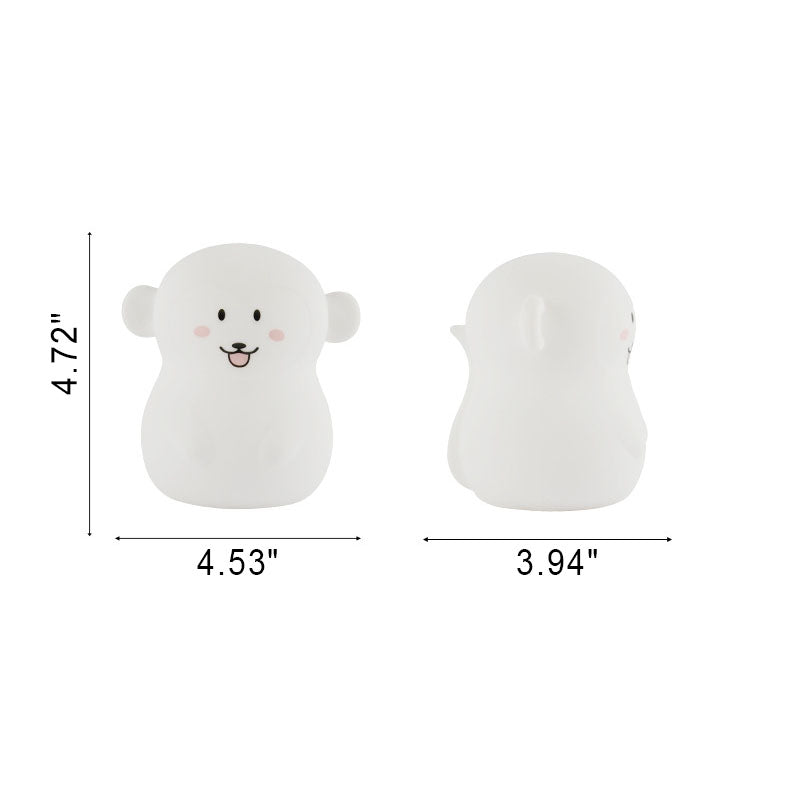 Creative Monkey Silicone Charging Pat  LED Night Light Table Lamp Cuvalon