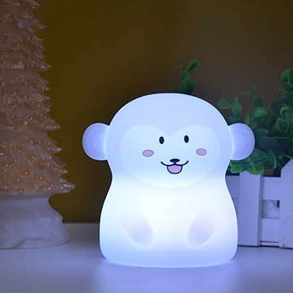 Creative Monkey Silicone Charging Pat  LED Night Light Table Lamp Cuvalon