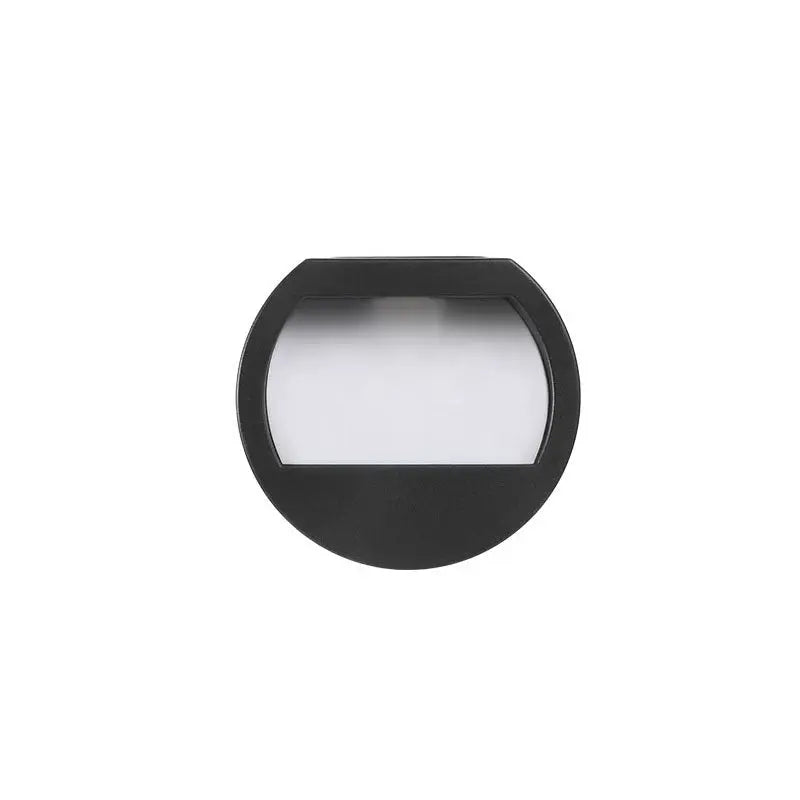 Outdoor Solar Round Square LED Waterproof Patio Step Light Cuvalon