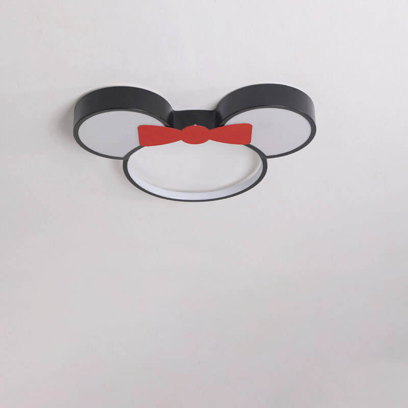 Cartoon Mouse LED Flush Mount Ceiling Light Cuvalon