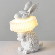 Modern Creative Resin Rabbit LED 1-Light Table Lamp Cuvalon