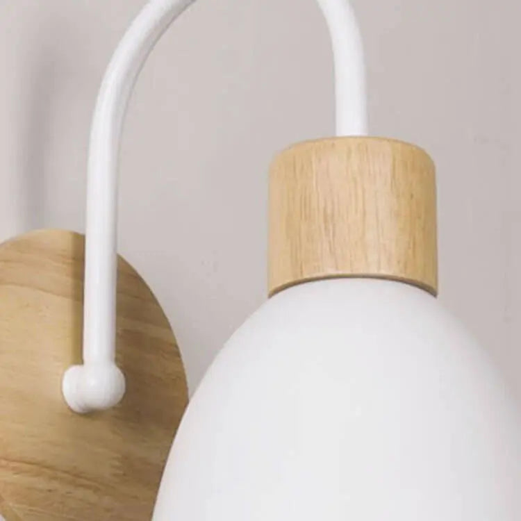 Nordic Macaron 1-Light Zipper Switch Wall Light Cuvalon