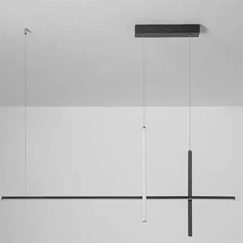 Modern Minimalist Long Line LED Chandelier Cuvalon