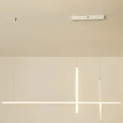Modern Minimalist Long Line LED Chandelier Cuvalon