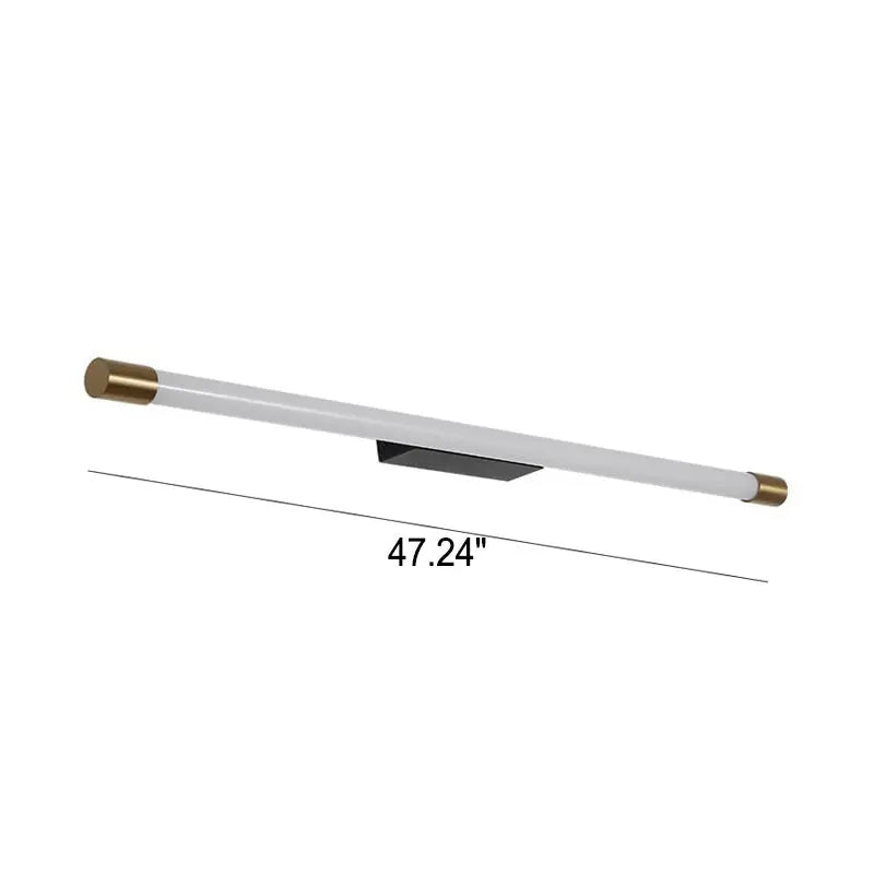 Modern Minimalist Vanity Thin Tube PC LED  Wall Sconce Lamp Cuvalon