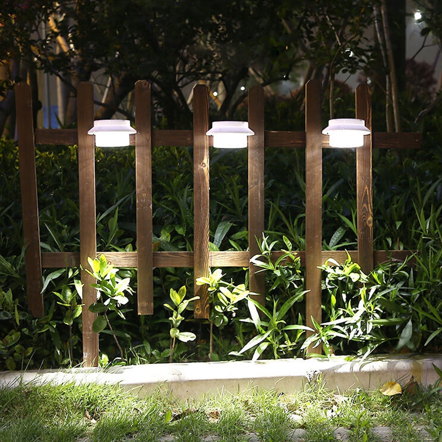 Solar Cylinder LED Outdoor Waterproof Fence Wall Sconce Lamp Cuvalon