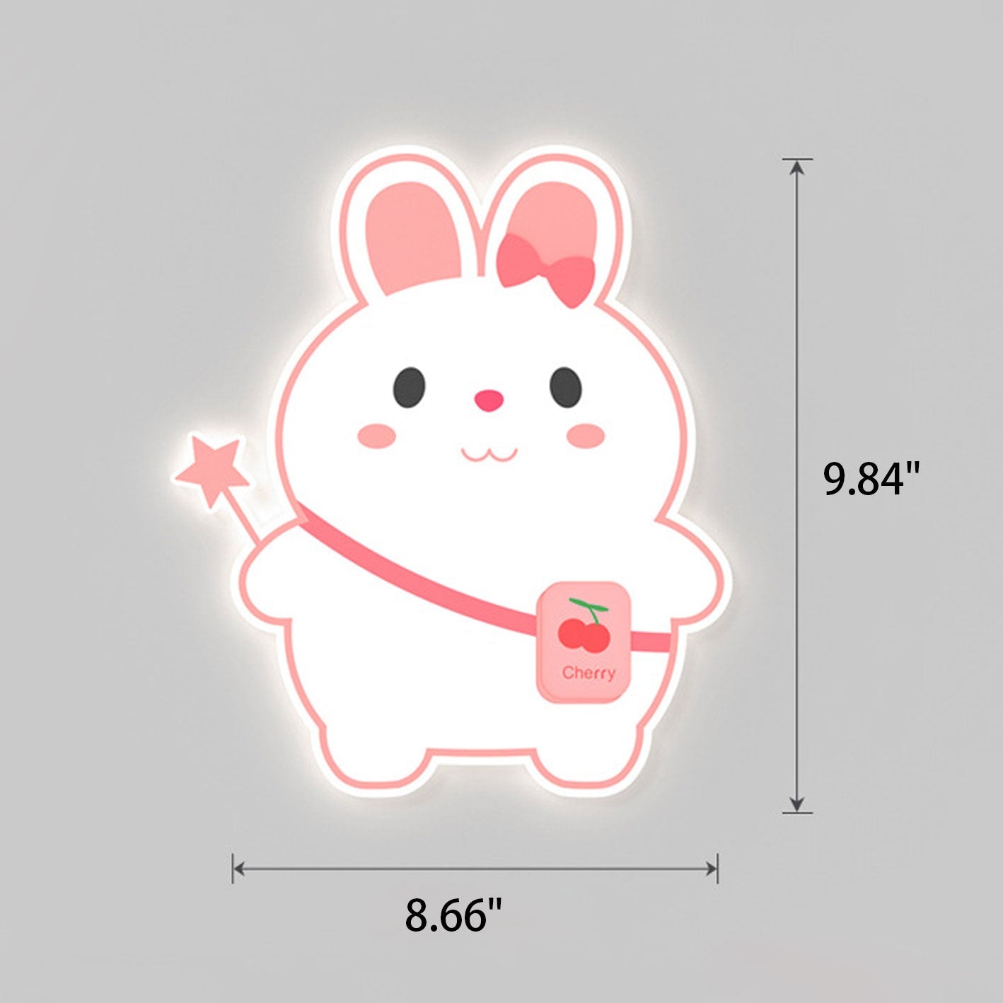 Creative Cartoon Rabbit Unicorn Kids LED Wall Sconce Lamp Cuvalon