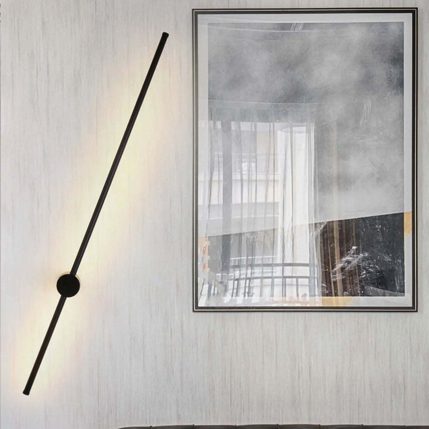 Minimalist Strip Aluminum LED Wall Sconce Lamp Cuvalon