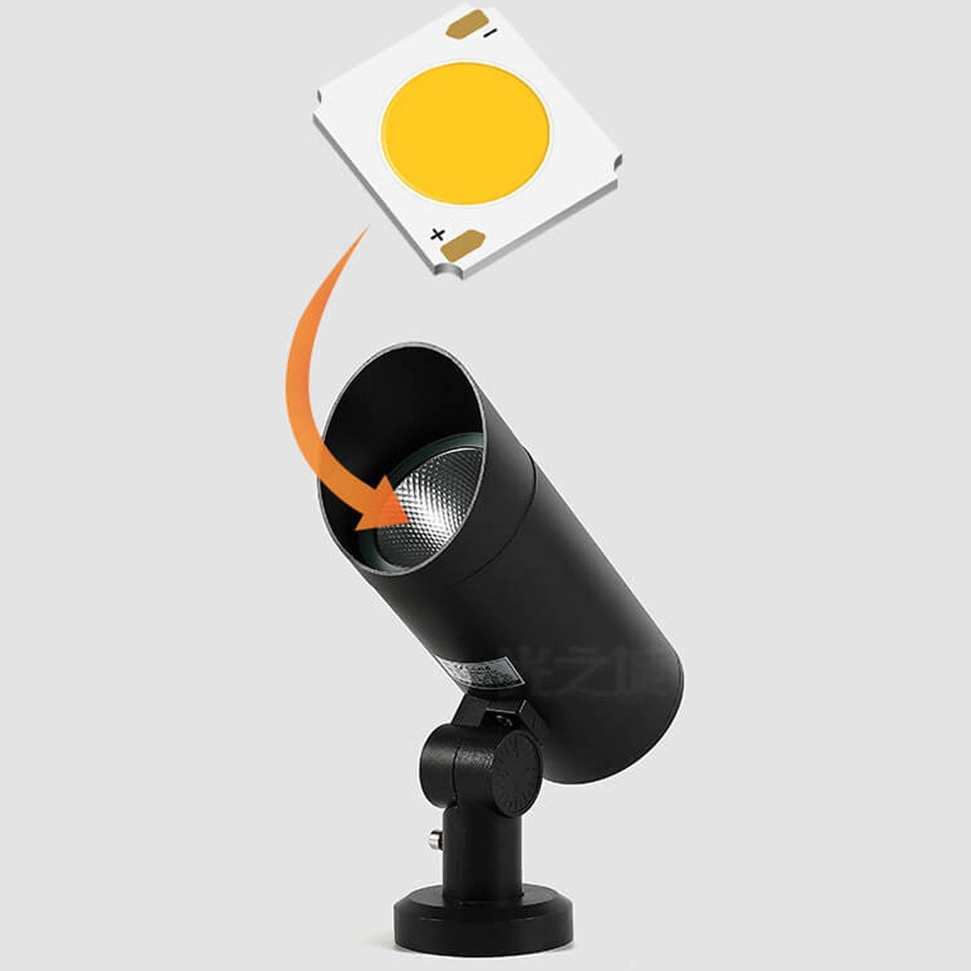 Outdoor Waterproof Spotlight LED Garden Lighting Lawn Ground Insert Landscape Light Cuvalon