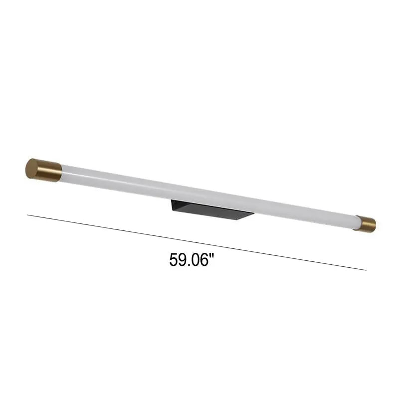 Modern Minimalist Vanity Thin Tube PC LED  Wall Sconce Lamp Cuvalon