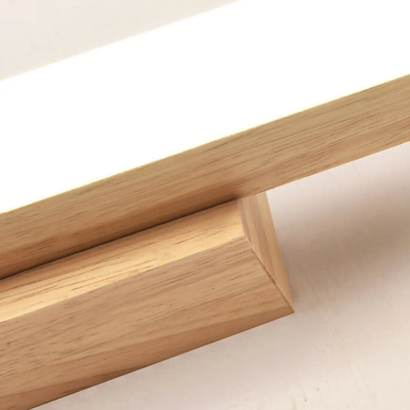 Nordic Minimalist Wooden Long Strip Vanity Light LED Wall Sconce Lamp Cuvalon