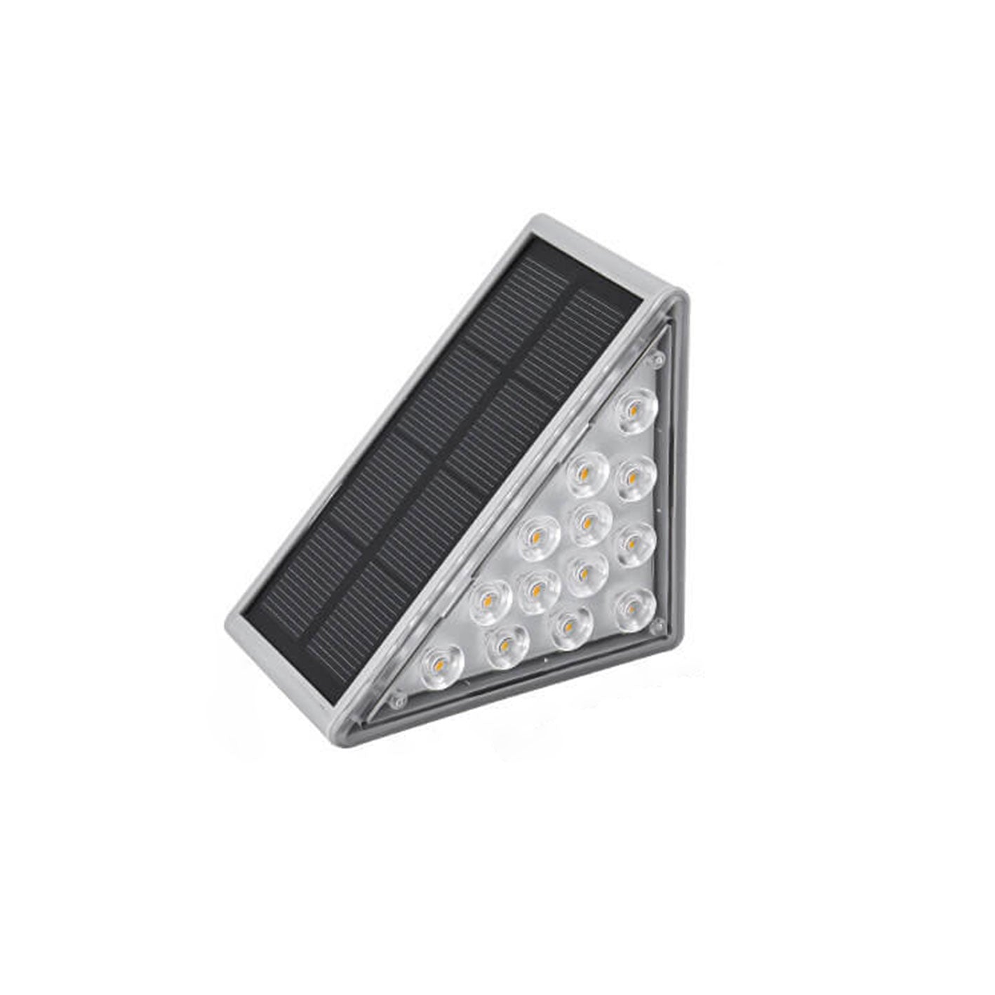 Solar Waterproof Stereo Triangle LED Outdoor Stair Lamp Cuvalon