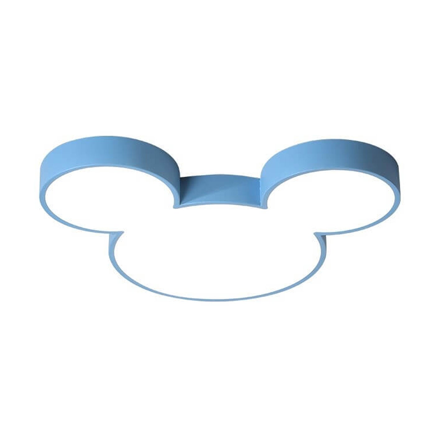Mouse Cartoon Slim LED Flush Mount Ceiling Light Cuvalon