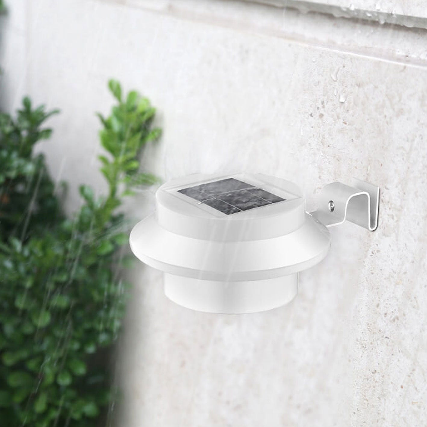 Solar Cylinder LED Outdoor Waterproof Fence Wall Sconce Lamp Cuvalon