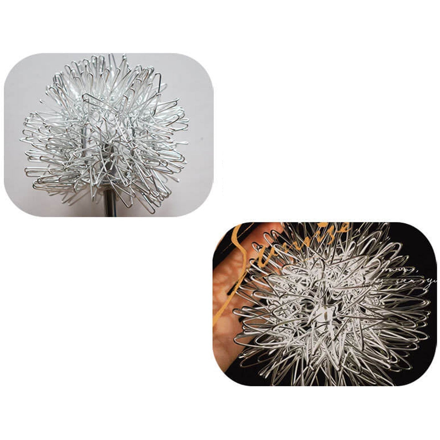 Solar Dandelion Aluminum Wire Globe Light LED Outdoor Waterproof Luminous Garden Insert Ground Landscape Light Cuvalon