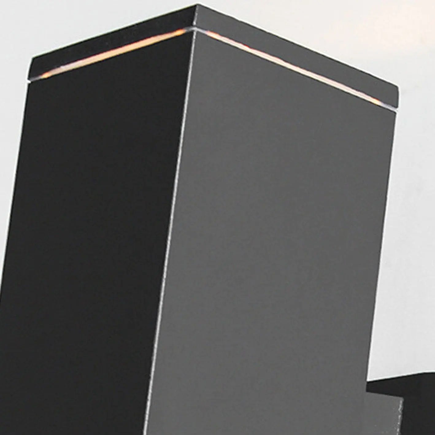 Modern Minimalist Square Column LED Luminous Outdoor Waterproof Wall Sconce Lamp Cuvalon