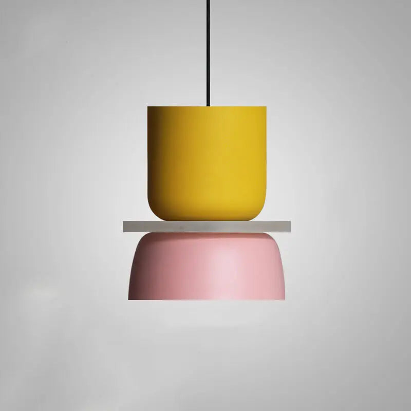 Nordic Colorful Macaron 1-Light LED Pendant Light Cuvalon