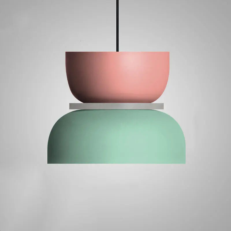 Nordic Colorful Macaron 1-Light LED Pendant Light Cuvalon