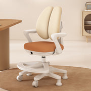 Contemporary Creative Curved Rabbit-Ear Design Kids PP Mesh Fabric Height-Adjustable Desk Chair Backrest Armrest For Home Office Cuvalon