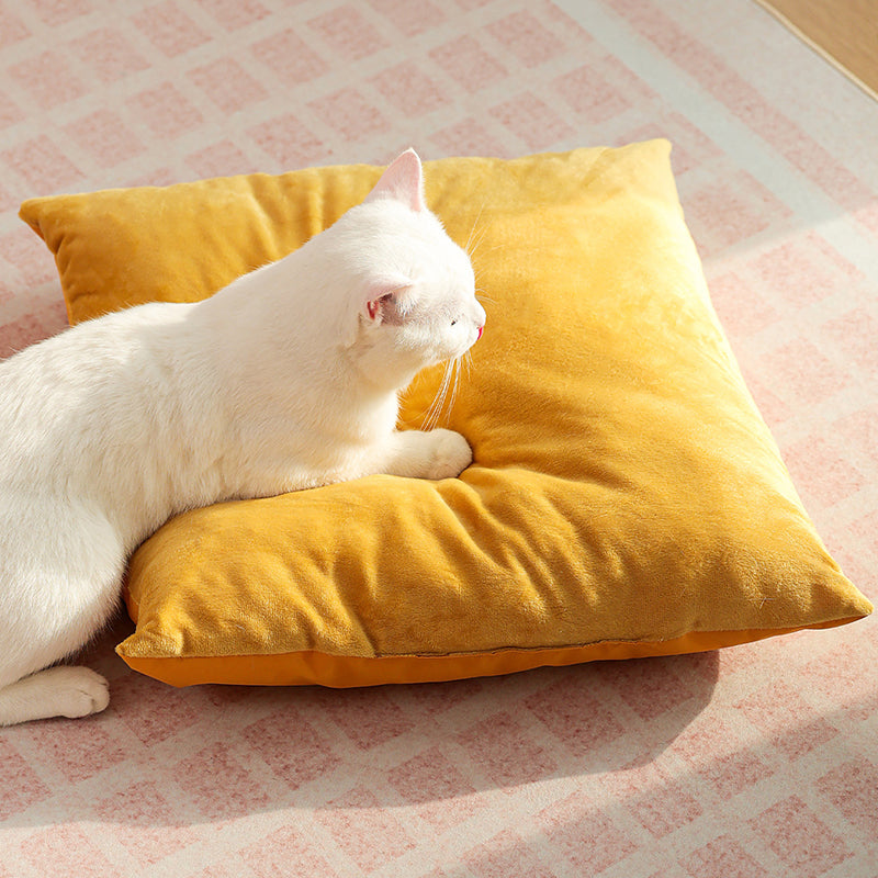 Contemporary Creative Semi-Circular Foldable Outdoor Tent Oxford Fabric Fiberglass Mesh Fabric Anti-Slip Dotted Fabric Velvet Cat Bed Dog Bed For Garden Cuvalon