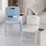 Contemporary Scandinavian Square PP Stackable Backrest Kids Low Stool For Living Room Cuvalon