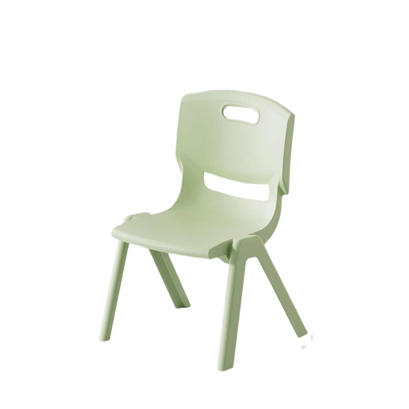 Contemporary Scandinavian Square PP Stackable Backrest Kids Low Stool For Living Room Cuvalon