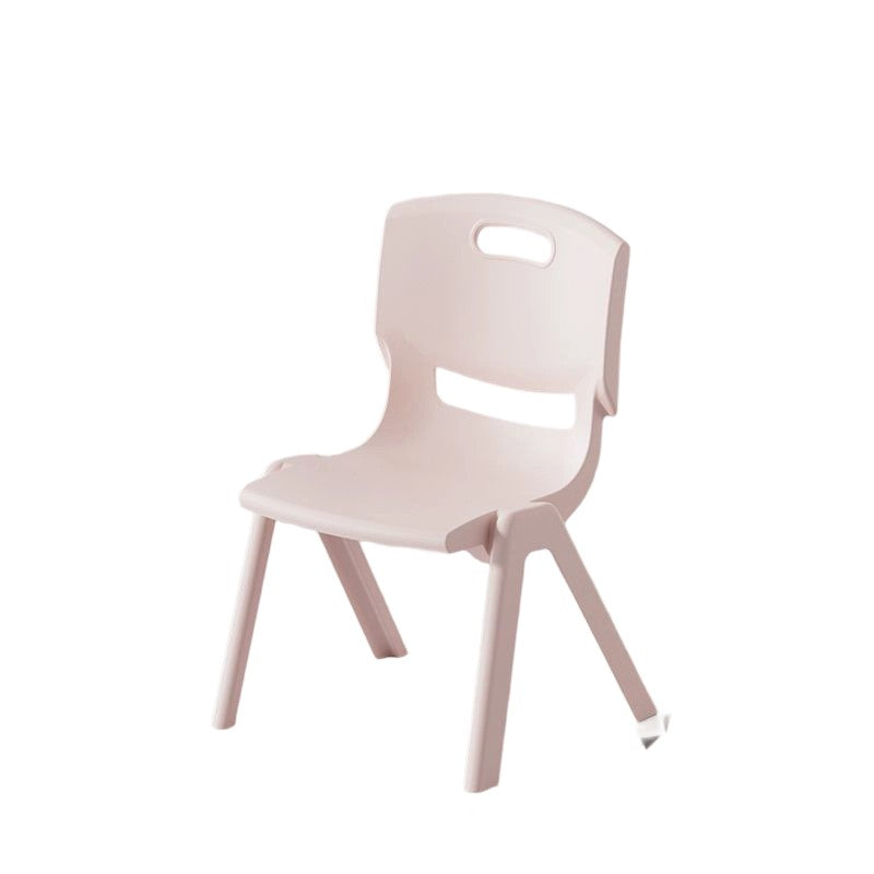 Contemporary Scandinavian Square PP Stackable Backrest Kids Low Stool For Living Room Cuvalon