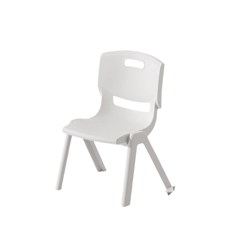 Contemporary Scandinavian Square PP Stackable Backrest Kids Low Stool For Living Room Cuvalon