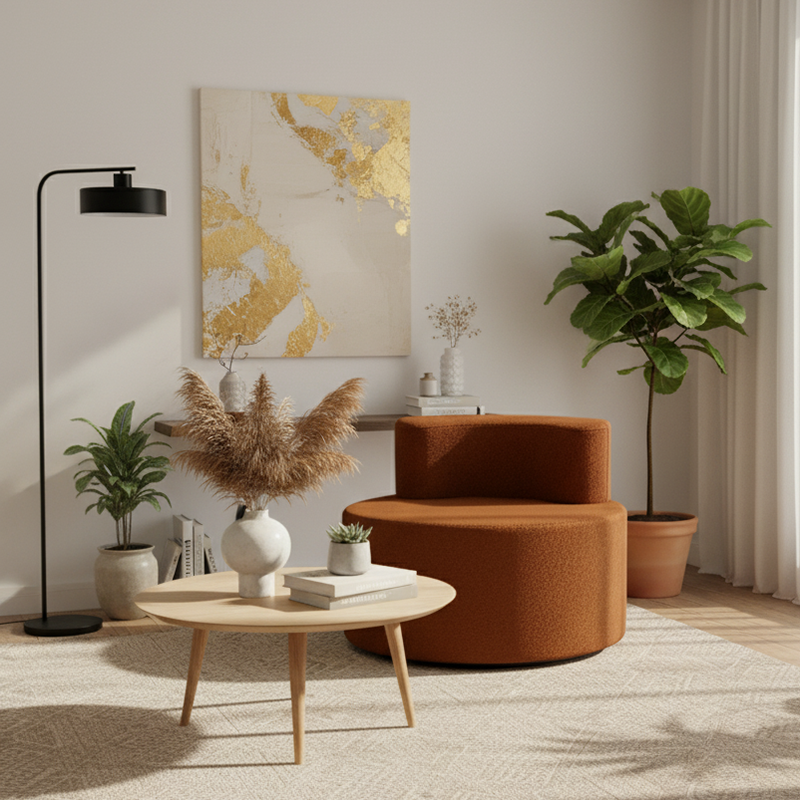 Frame-Free & Space-Saving Compressible Sofa - Nordic Ergonomic Design, 35D High Resilience Sponge For Living Room & Bedroom Cuvalon