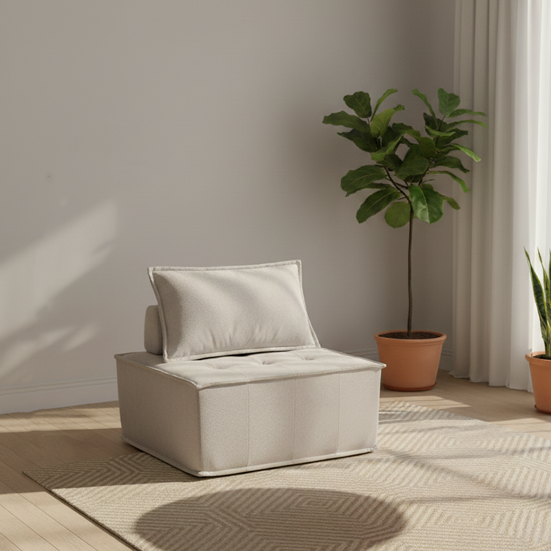 Convenience & Ergonomic Compression Sofa - Nordic Perfect Blend Of Comfort And Functionality For Living Room & Bedroom Cuvalon