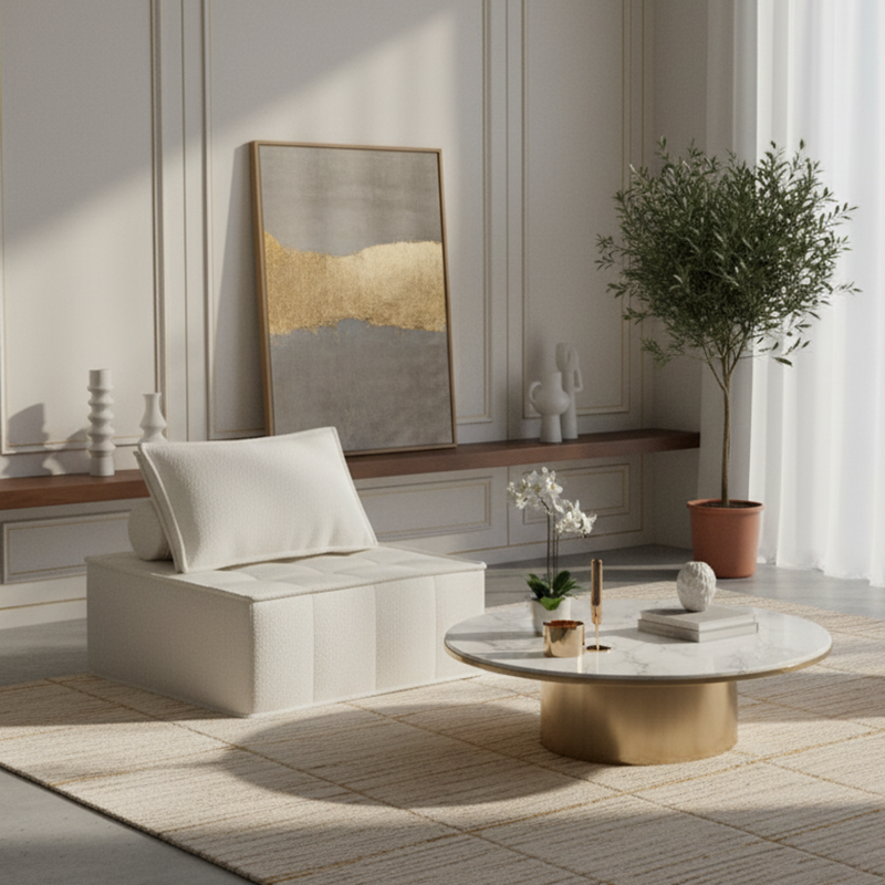Convenience & Ergonomic Compression Sofa - Nordic Perfect Blend Of Comfort And Functionality For Living Room & Bedroom Cuvalon