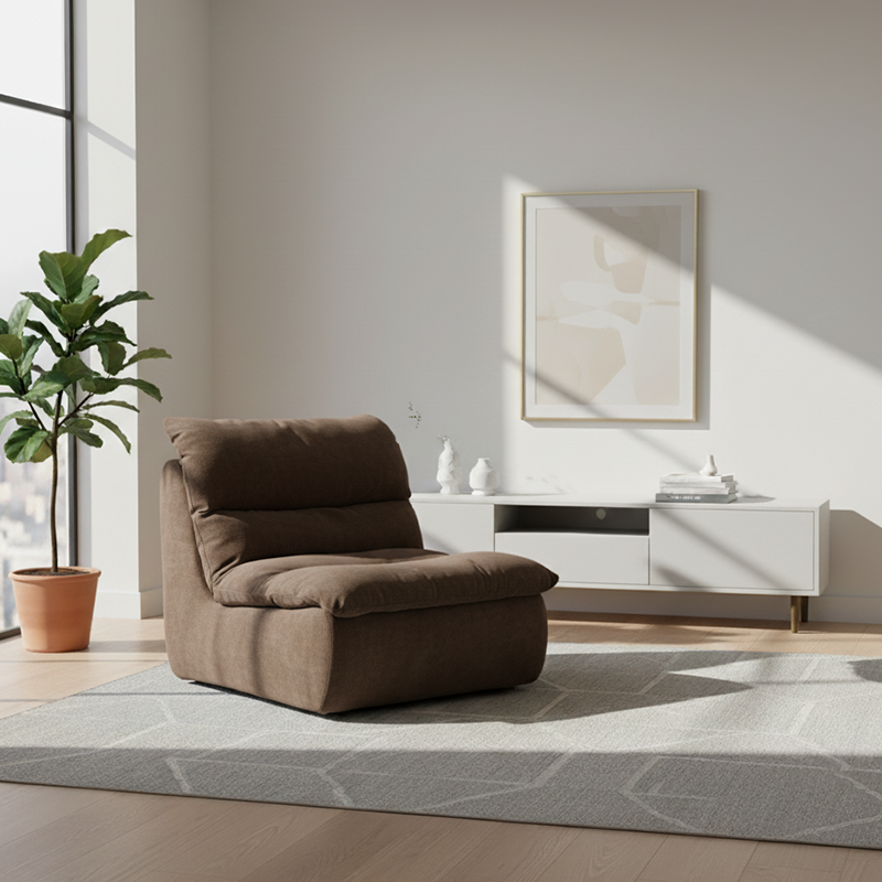 35D Sponge Compressible Sofa - Nordic Perfect Blend Of Comfort, Sustainability, And Convenience For Living Room & Bedroom Cuvalon