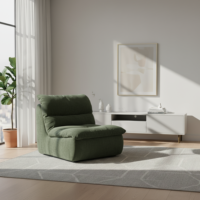 35D Sponge Compressible Sofa - Nordic Perfect Blend Of Comfort, Sustainability, And Convenience For Living Room & Bedroom Cuvalon