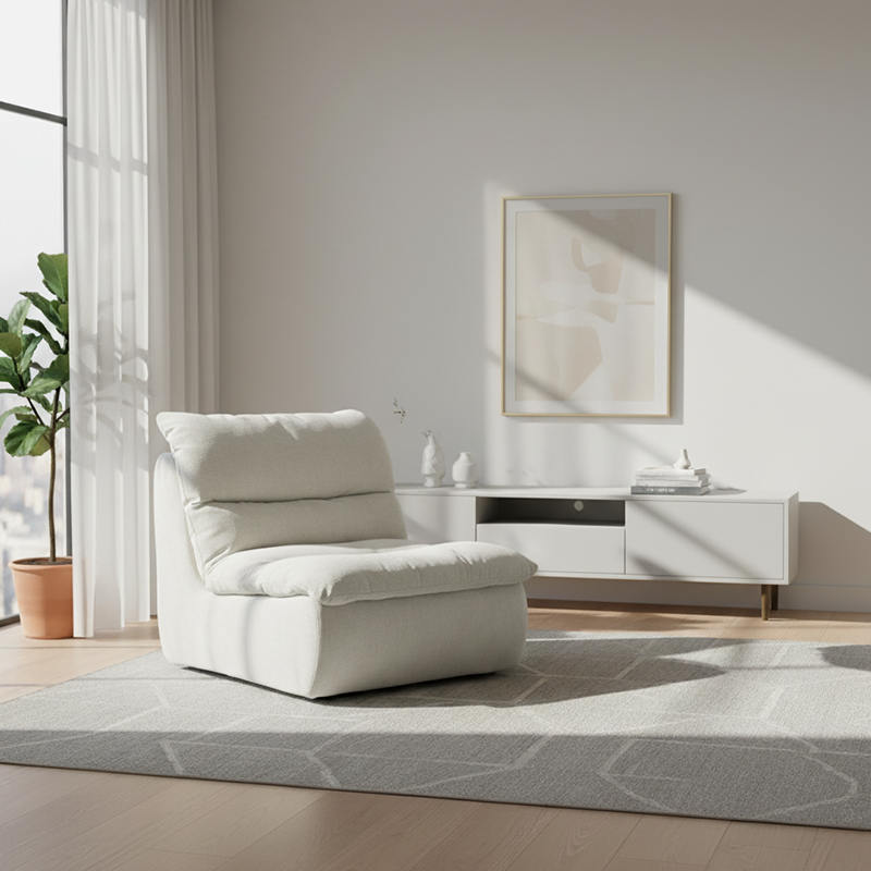 35D Sponge Compressible Sofa - Nordic Perfect Blend Of Comfort, Sustainability, And Convenience For Living Room & Bedroom Cuvalon