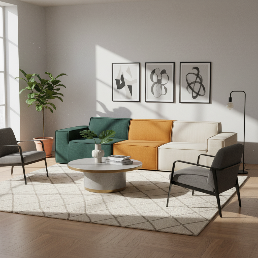 Multi-Functional Compressible Sofa - Nordic Perfect For Small Spaces & Easy Storage For Living Room & Bedroom Cuvalon