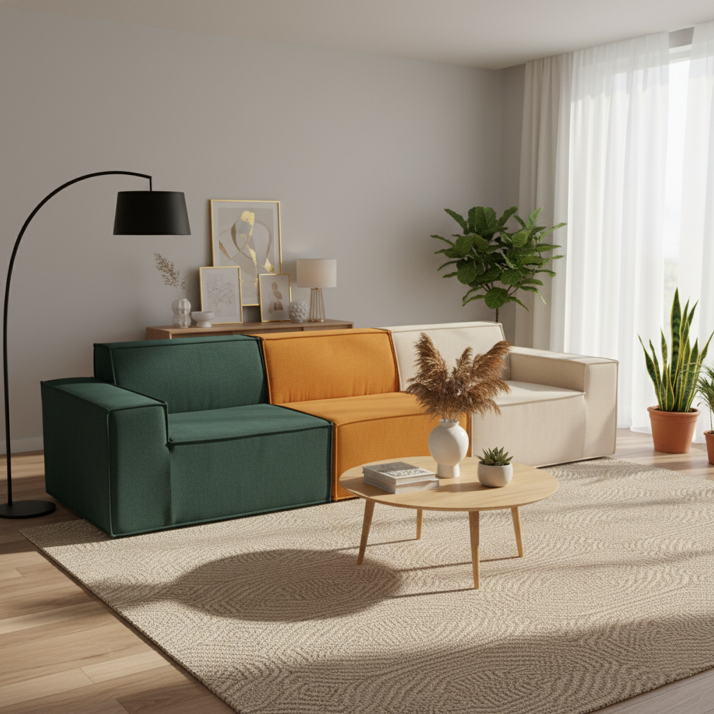 Multi-Functional Compressible Sofa - Nordic Perfect For Small Spaces & Easy Storage For Living Room & Bedroom Cuvalon