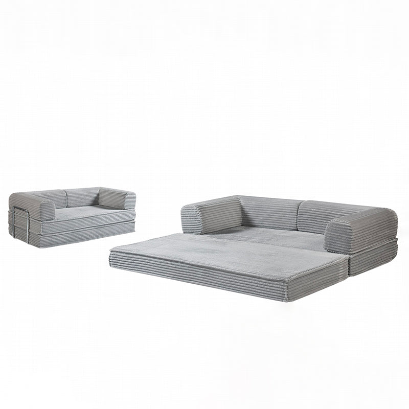 Space-Saving Compression Sofa Bed - Nordic Comfortable, Supportive & No Assembly Required For Living Room & Bedroom Cuvalon
