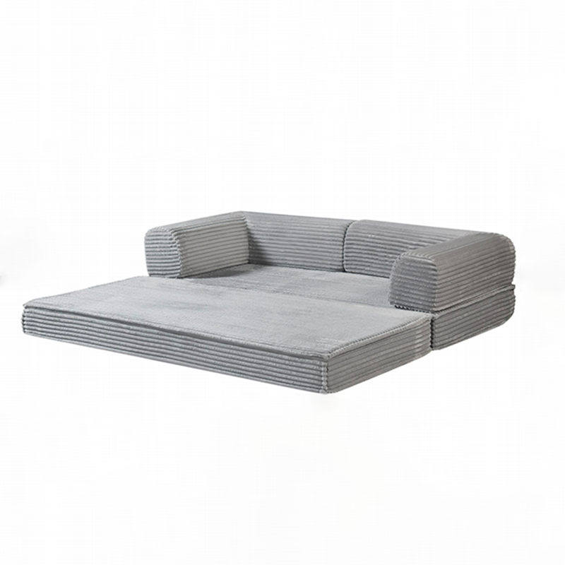 Space-Saving Compression Sofa Bed - Nordic Comfortable, Supportive & No Assembly Required For Living Room & Bedroom Cuvalon