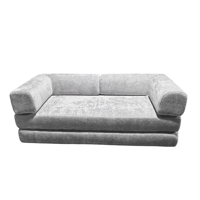 Space-Saving Compression Sofa Bed - Nordic Comfortable, Supportive & No Assembly Required For Living Room & Bedroom Cuvalon
