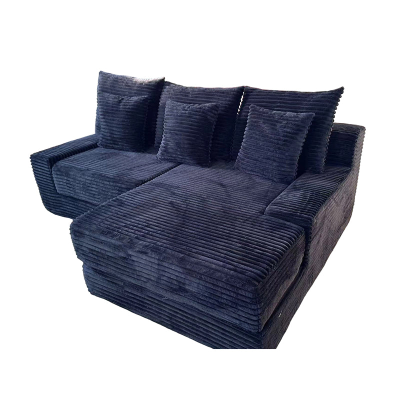Multifunctional Space-Efficient Compression Sofa - Nordic Ergonomic Design With 35D High-Resilience Sponge Cuvalon