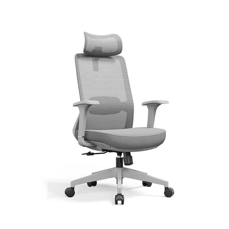 Premium Ergonomic Office Desk Chair - Minimalist High-Back Manager Chair With 2D Headrest & SGS Certified Gas Lift For Home Office Cuvalon