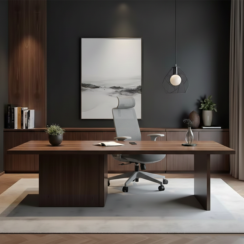 Premium Ergonomic Office Desk Chair - Minimalist High-Back Manager Chair With 2D Headrest & SGS Certified Gas Lift For Home Office Cuvalon