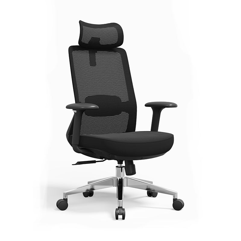 Premium Ergonomic High-Back Executive Desk Chair - Minimalist High-Back Chair With Adjustable Features & BIFMA Certified Casters For Home Office Cuvalon