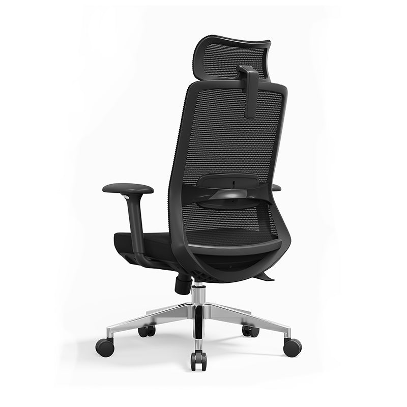 Premium Ergonomic High-Back Executive Desk Chair - Minimalist High-Back Chair With Adjustable Features & BIFMA Certified Casters For Home Office Cuvalon