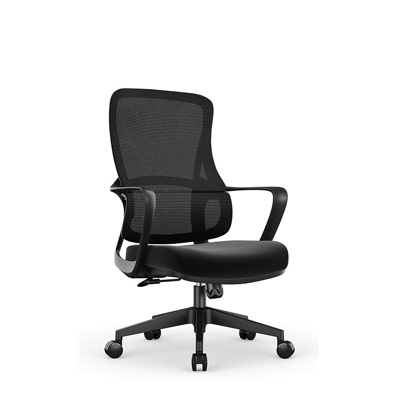 Experience Unmatched Comfort And Durability Desk Chair - Minimalist Mesh Backrest & Comfortable, Durable For Long Hours For Home Office Cuvalon